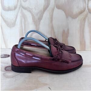 Allen Edmonds - Woodstock Tassel - Leather Loafer - Brown - Men's - 8 D - 47216